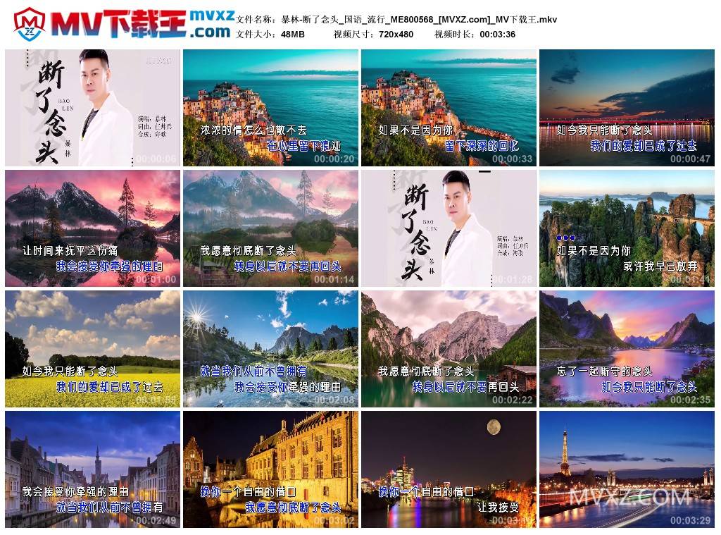 暴林-断了念头_国语_流行_ME800568